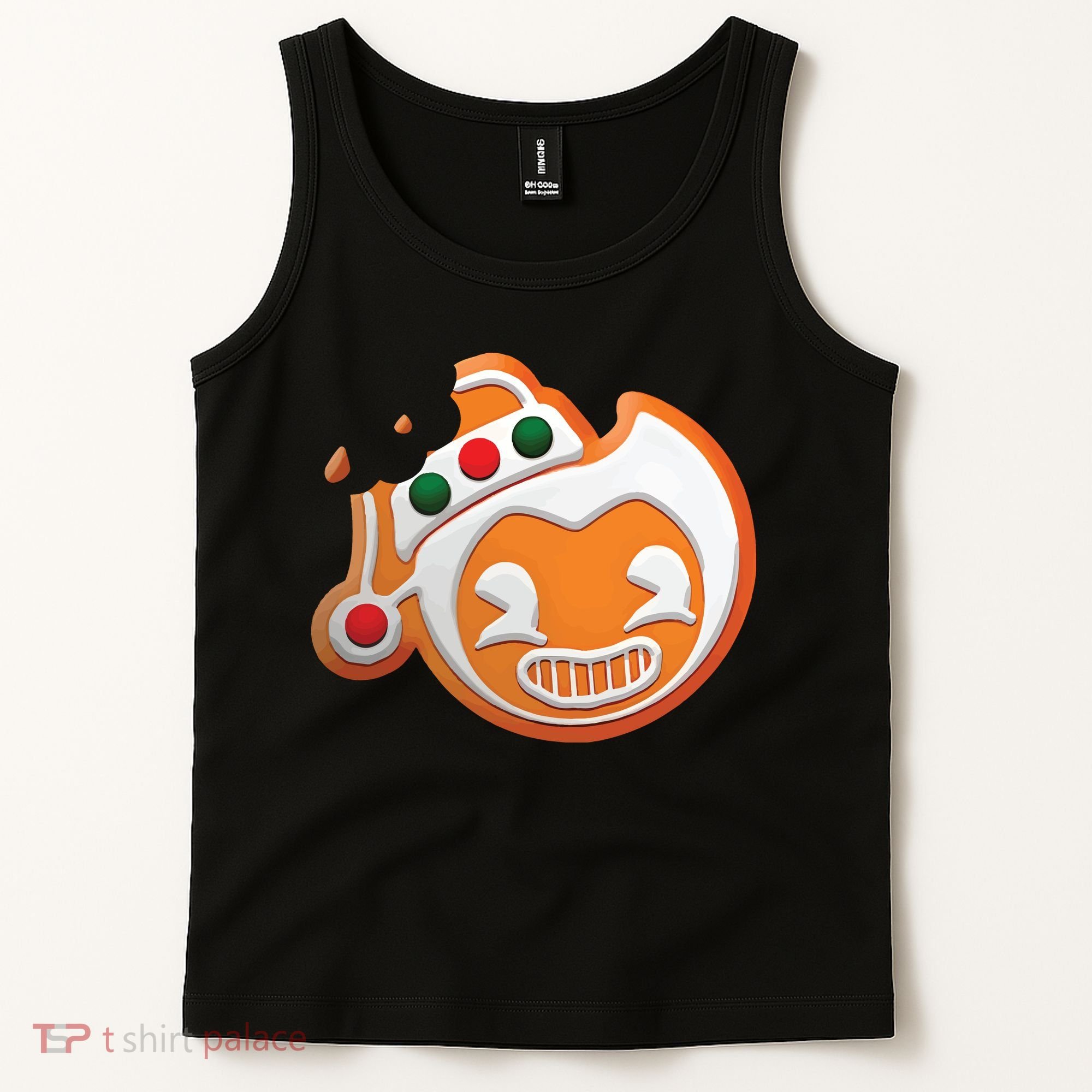 Christmas Bendy Gingerbread Tank Top