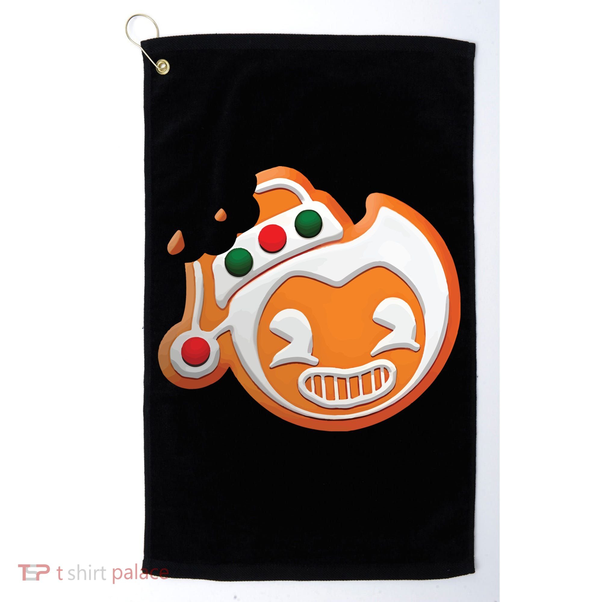 Christmas Bendy Gingerbread Golf Towel