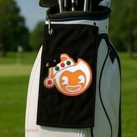 Christmas Bendy Gingerbread Golf Towel thumb 2