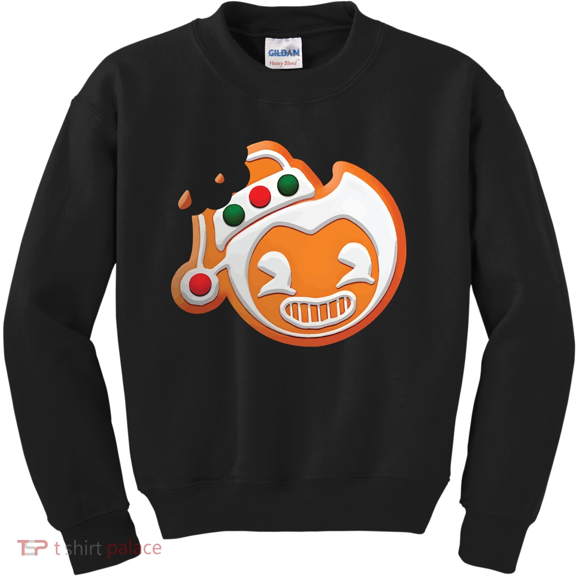 Christmas Bendy Gingerbread Kids Sweatshirt