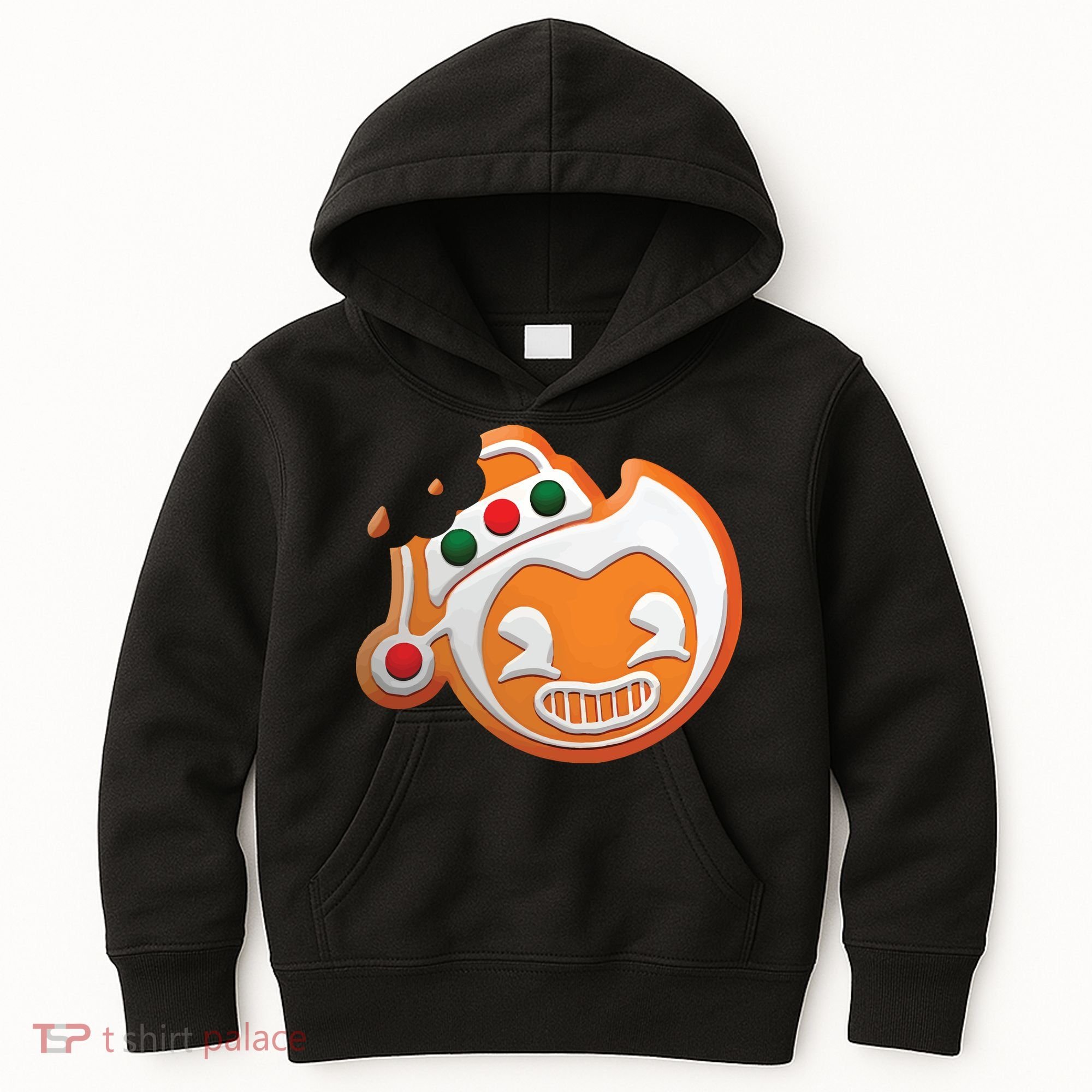Christmas Bendy Gingerbread Kids Hoodie