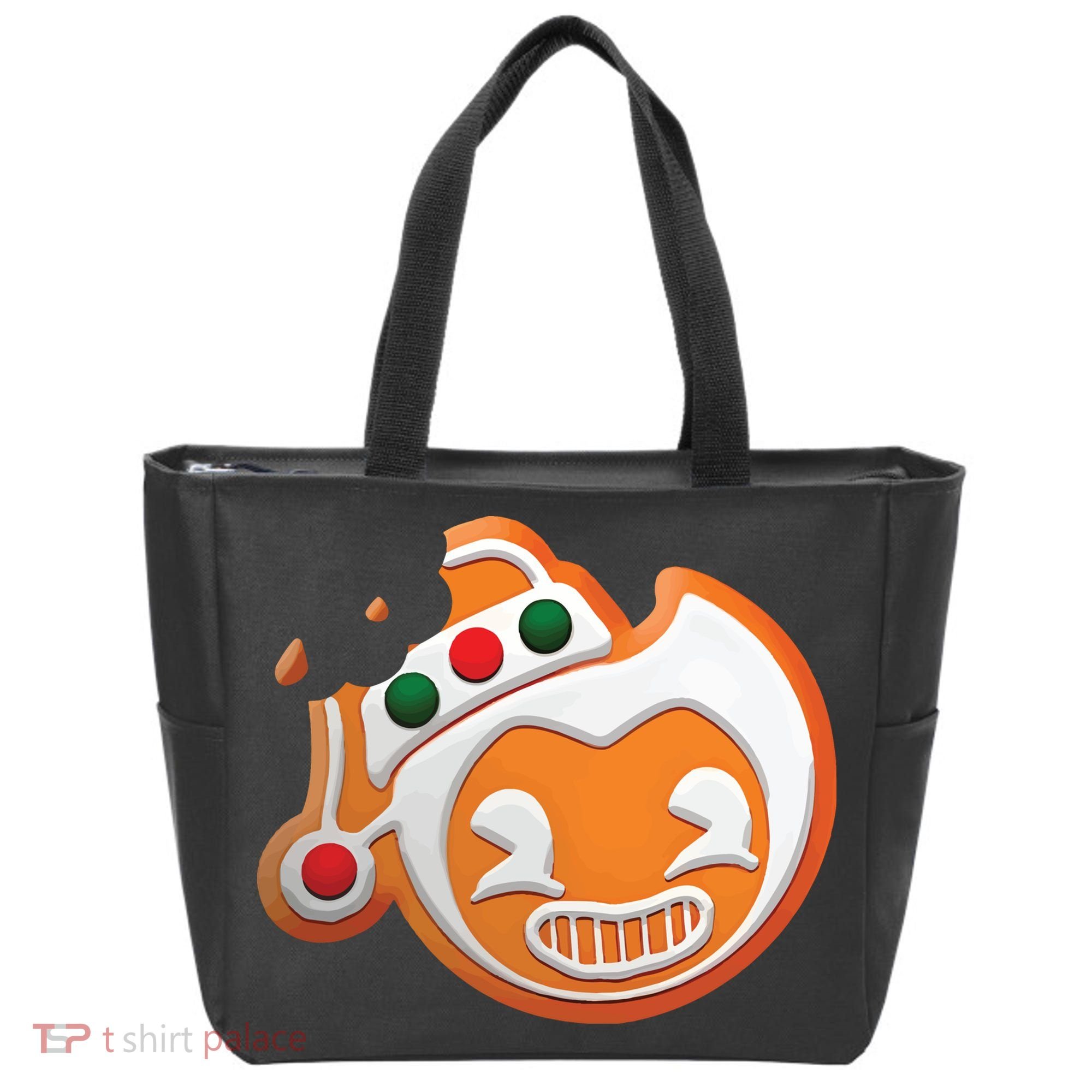 Christmas Bendy Gingerbread Tote Bag