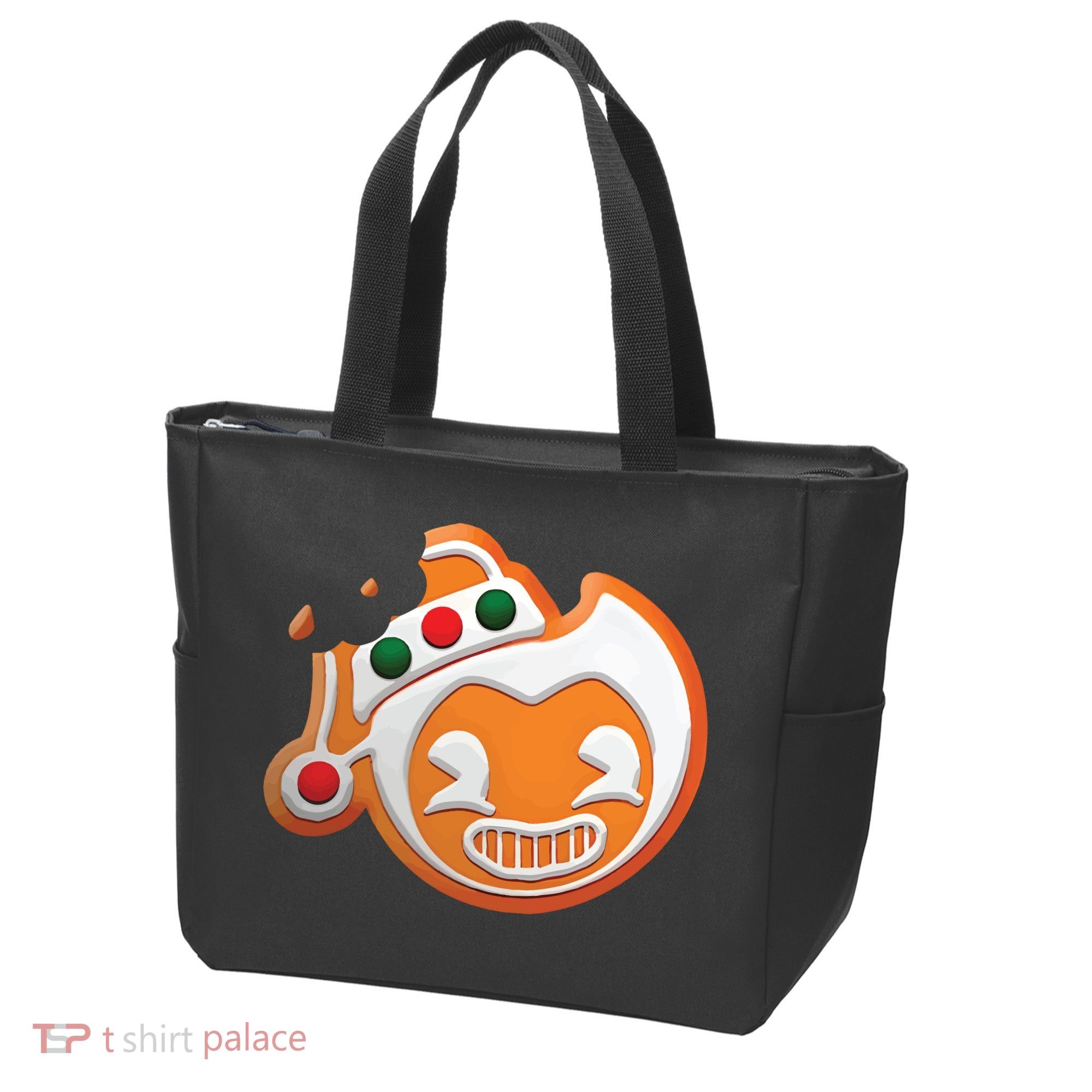 Christmas Bendy Gingerbread Tote Bag