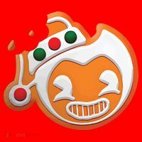 Christmas Bendy Gingerbread Santa Hat thumb 1