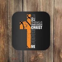 Christian Basketball Gifts Religious Verses Coaster thumb 0