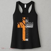 Christian Basketball Gifts Religious Verses Women's Tank Top thumb 3