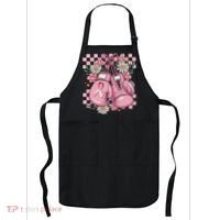 Coquette Boxing Gloves Fight Breast Cancer Apron thumb 0