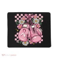 Coquette Boxing Gloves Fight Breast Cancer Mousepad thumb 0