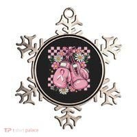 Coquette Boxing Gloves Fight Breast Cancer Ornament thumb 0
