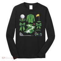 Coquette Bow Golf Tournament For Women Long Sleeve Shirt thumb 0