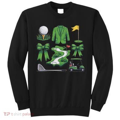 Coquette Bow Golf Tournament For Women Sweatshirt