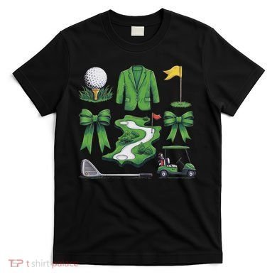 Coquette Bow Golf Tournament For Women T-Shirt