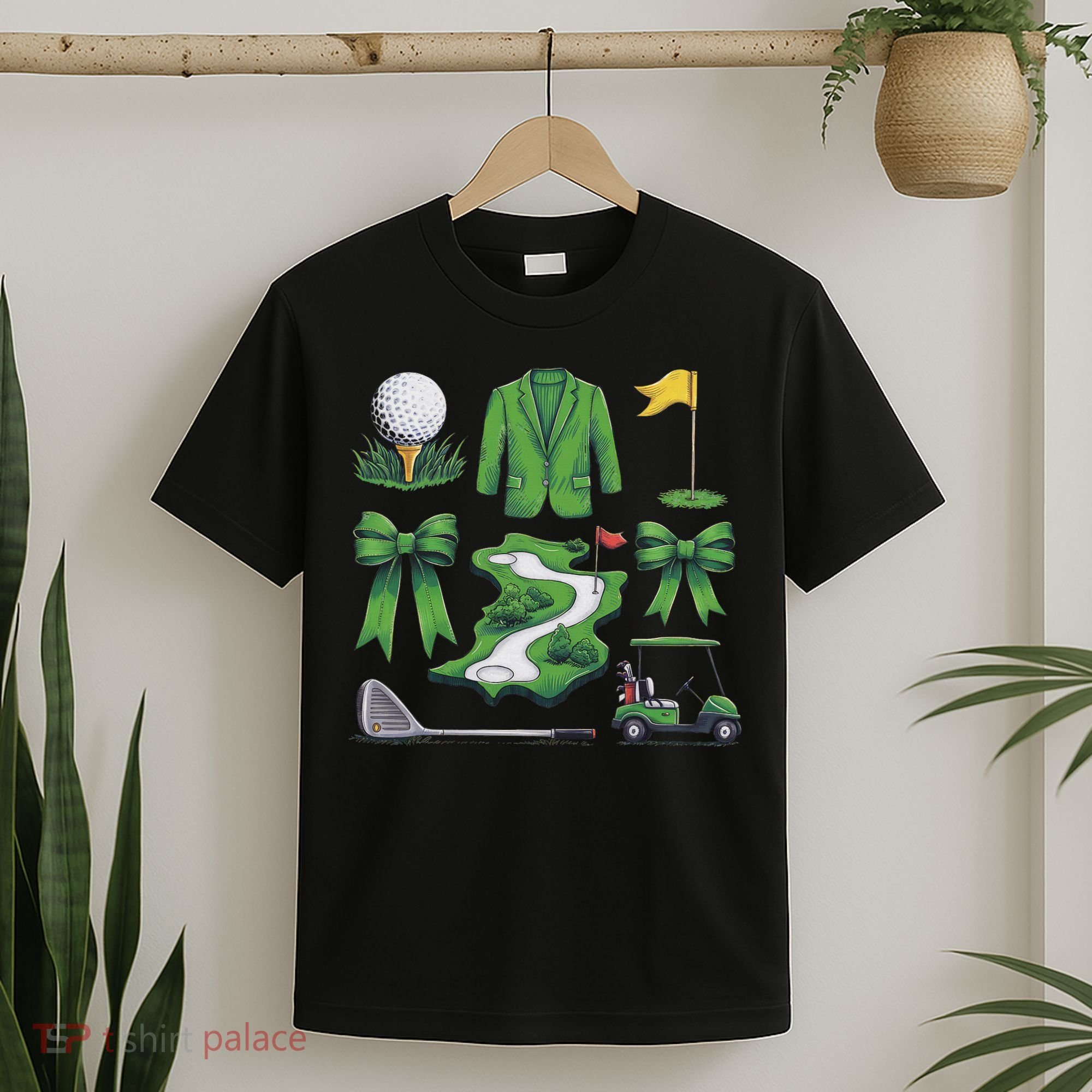 Coquette Bow Golf Tournament For Women T-Shirt