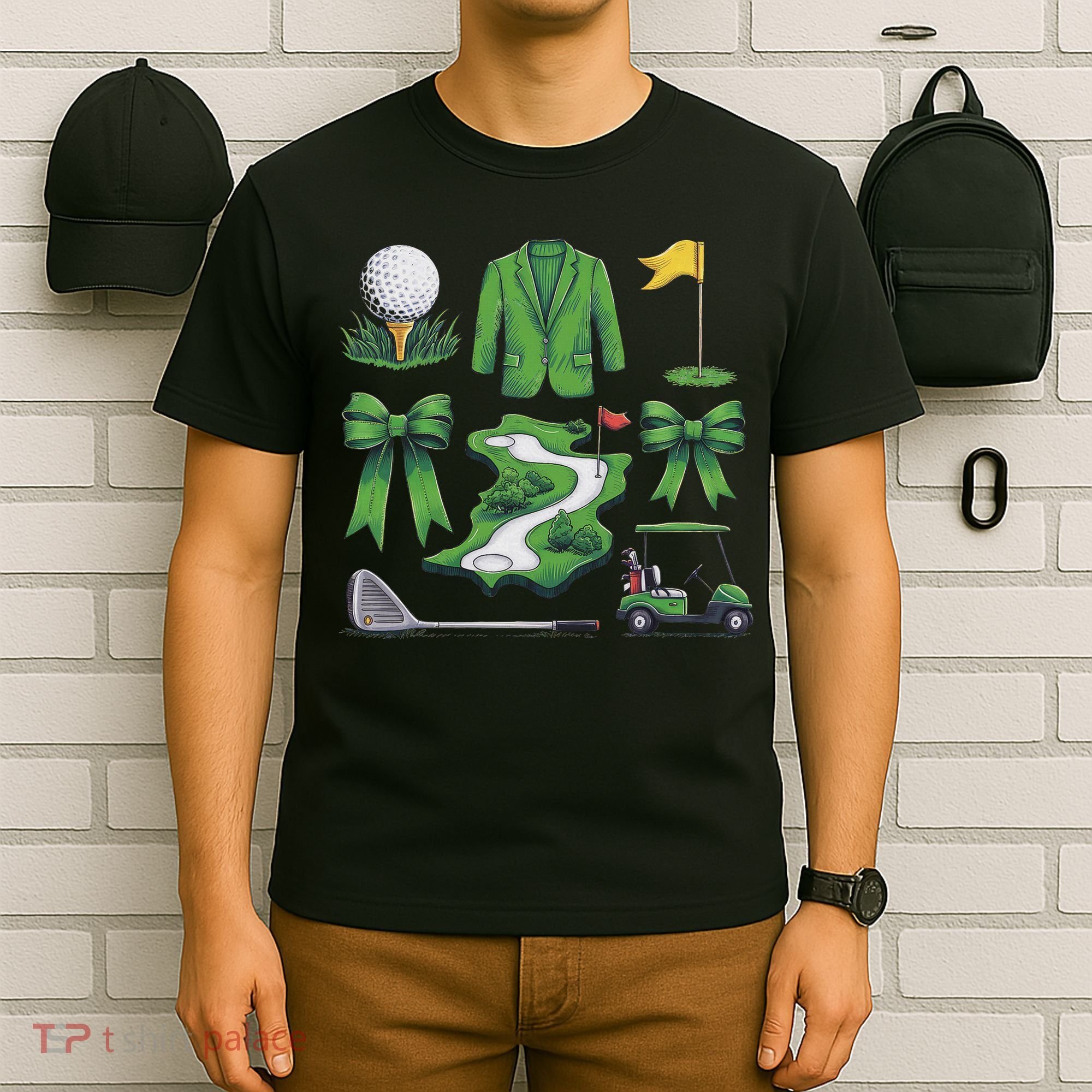 Coquette Bow Golf Tournament For Women T-Shirt