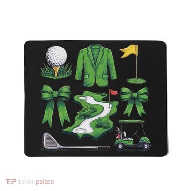 Coquette Bow Golf Tournament For Women Mousepad