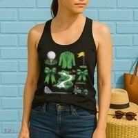 Coquette Bow Golf Tournament For Women Women's Tank Top thumb 2
