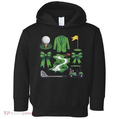 Coquette Bow Golf Tournament For Women Toddler Hoodie