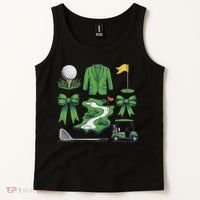 Coquette Bow Golf Tournament For Women Tank Top thumb 2