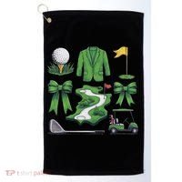 Coquette Bow Golf Tournament For Women Golf Towel thumb 0