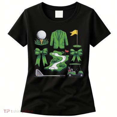 Coquette Bow Golf Tournament For Women Women's T-Shirt