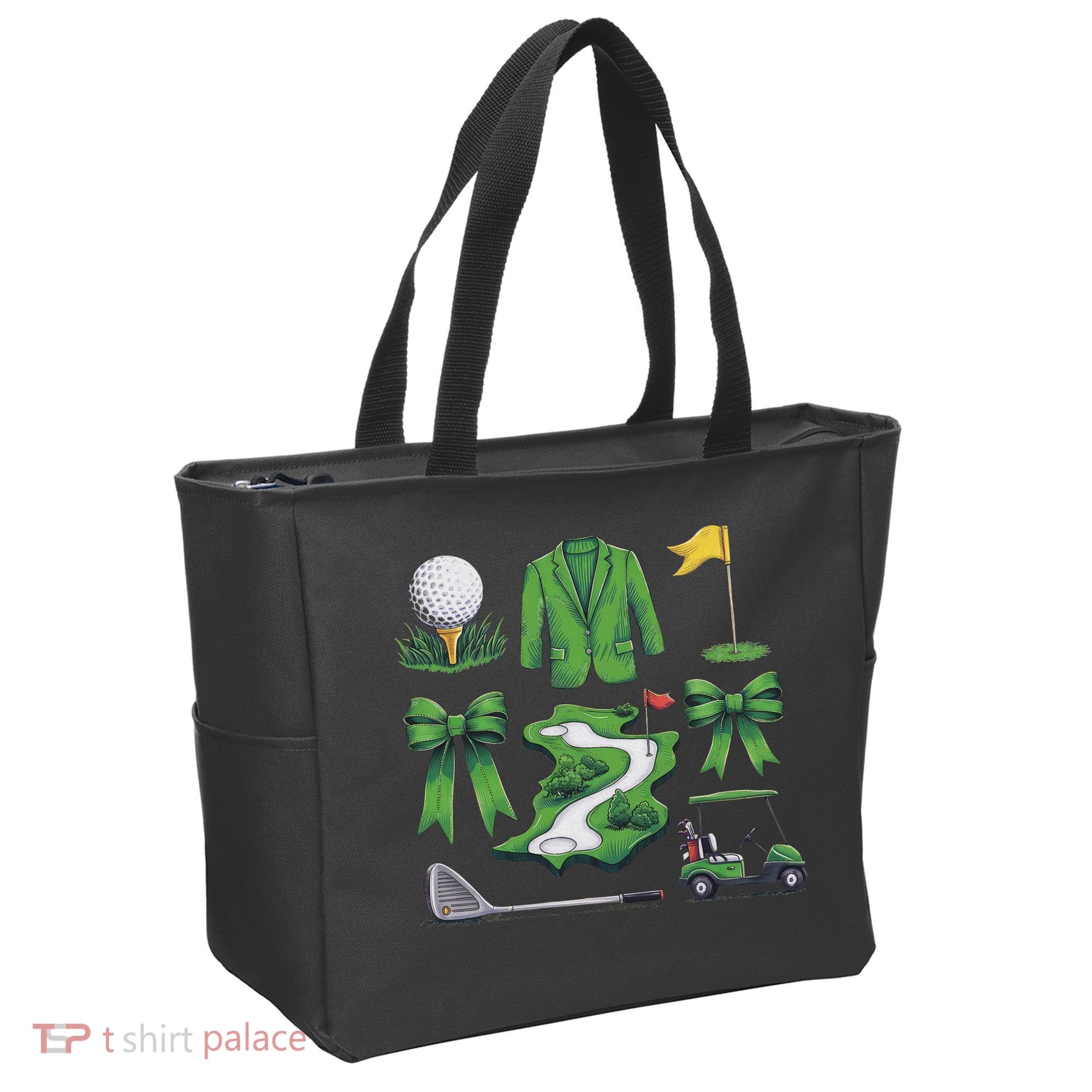Coquette Bow Golf Tournament For Women Tote Bag