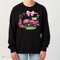 Coquette Bow Golf Tournament Bows Preppy Women Women's Sweatshirt thumb 0