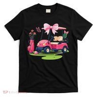 Coquette Bow Golf Tournament Bows Preppy Women T-Shirt thumb 0