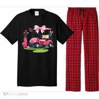 Coquette Bow Golf Tournament Bows Preppy Women Pajama Set thumb 0