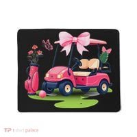 Coquette Bow Golf Tournament Bows Preppy Women Mousepad thumb 0