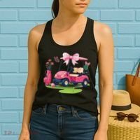 Coquette Bow Golf Tournament Bows Preppy Women Women's Tank Top thumb 2