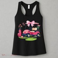 Coquette Bow Golf Tournament Bows Preppy Women Women's Tank Top thumb 3