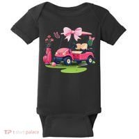 Coquette Bow Golf Tournament Bows Preppy Women Baby Bodysuit thumb 0