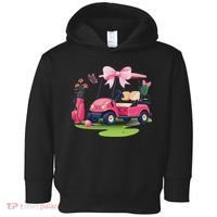 Coquette Bow Golf Tournament Bows Preppy Women Toddler Hoodie thumb 0
