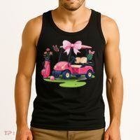 Coquette Bow Golf Tournament Bows Preppy Women Tank Top thumb 3