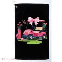 Coquette Bow Golf Tournament Bows Preppy Women Golf Towel thumb 0