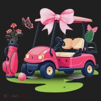 Coquette Bow Golf Tournament Bows Preppy Women Golf Towel thumb 3