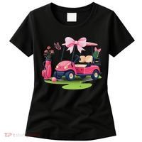 Coquette Bow Golf Tournament Bows Preppy Women Women's T-Shirt thumb 0