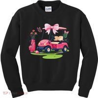 Coquette Bow Golf Tournament Bows Preppy Women Kids Sweatshirt thumb 0