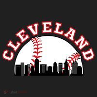 Cleveland Baseball Gift Cleveland Oh Cityscape Cle Skyline Gift Hat thumb 2