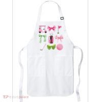 Coquette Bow Golf Cart Game Day Golfing Golfer Golf Lover Apron thumb 0