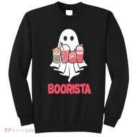 Coffee Boorista Ghost Halloween Barista Sweatshirt thumb 0