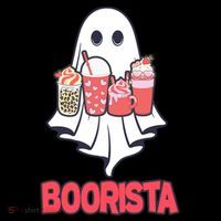 Coffee Boorista Ghost Halloween Barista Coffee Mug thumb 5