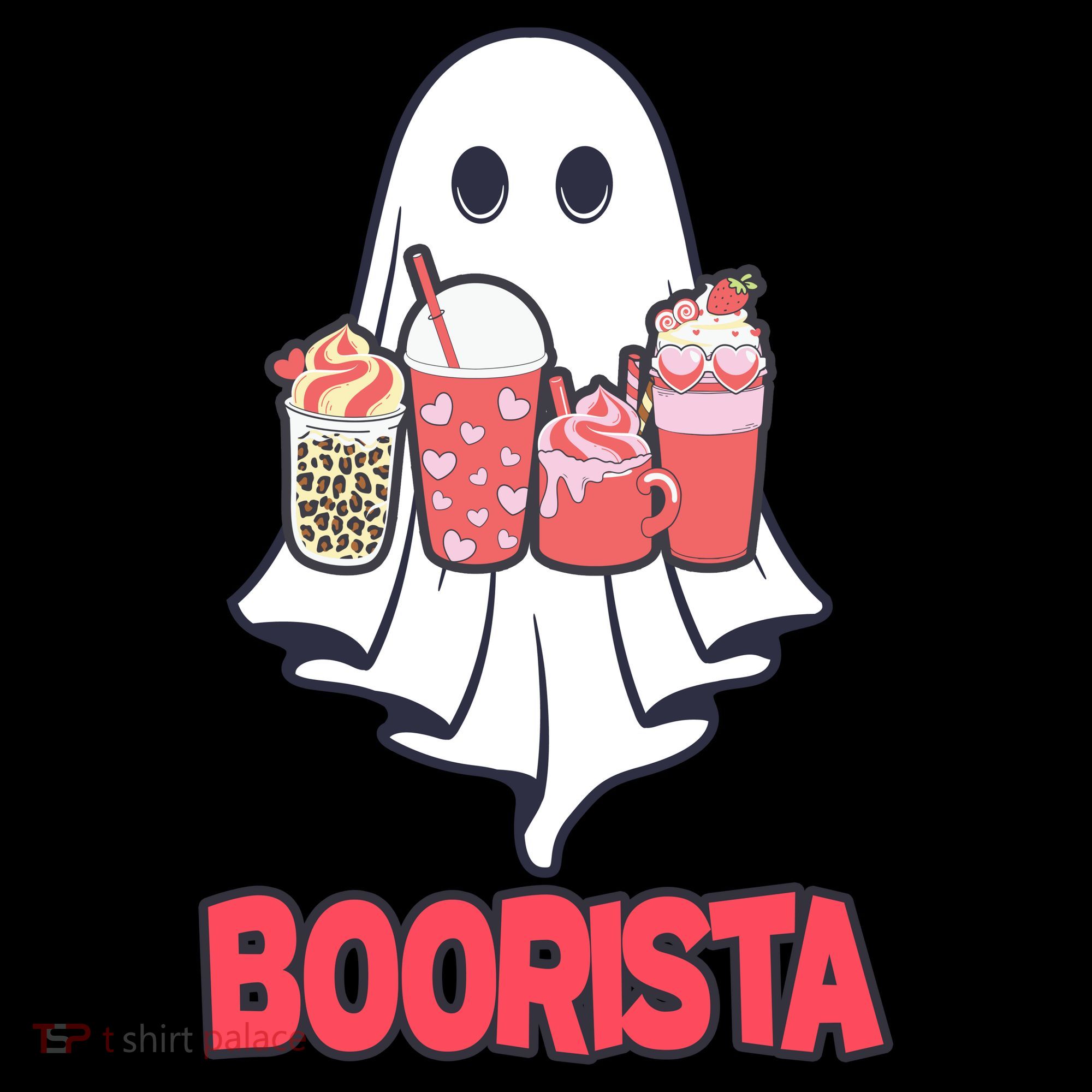 Coffee Boorista Ghost Halloween Barista Coffee Mug