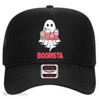 Coffee Boorista Ghost Halloween Barista Hat thumb 0