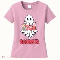 Coffee Boorista Ghost Halloween Barista Women's T-Shirt thumb 0
