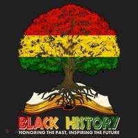 Celebrate Black History Honoring The Past Inspiring The Future Tree Root Book Women's Sweatshirt thumb 2