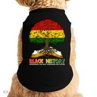 Celebrate Black History Honoring The Past Inspiring The Future Tree Root Book Doggie Tank thumb 0
