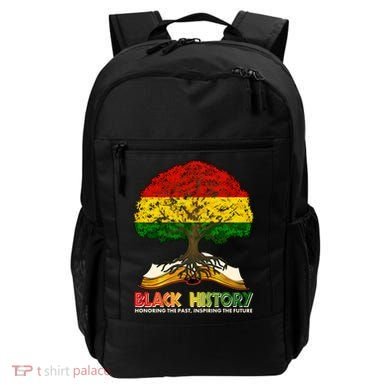 Celebrate Black History Honoring The Past Inspiring The Future Tree Root Book Backpack