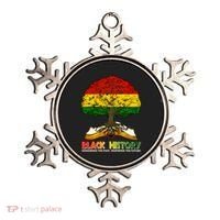 Celebrate Black History Honoring The Past Inspiring The Future Tree Root Book Ornament thumb 0