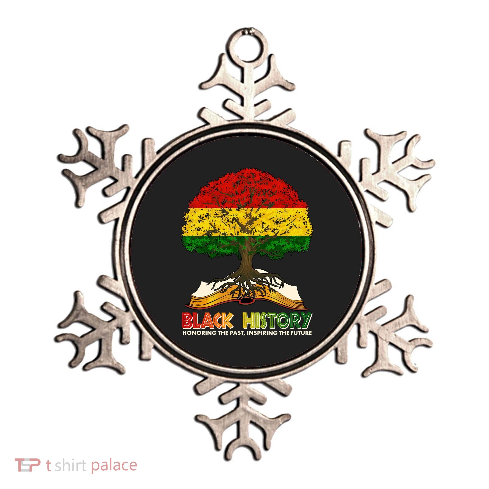 Celebrate Black History Honoring The Past Inspiring The Future Tree Root Book Ornament